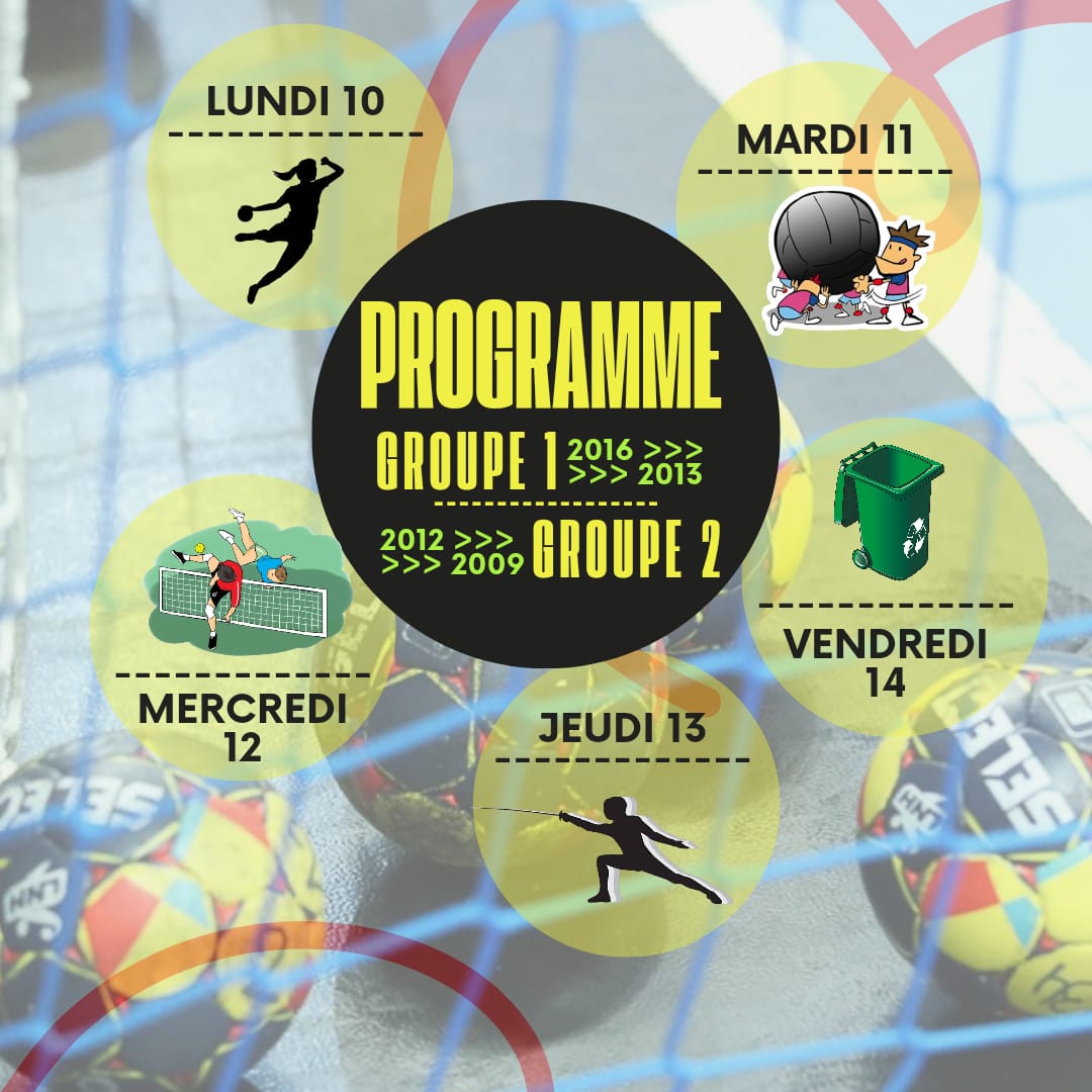 Activites du stage handball a Nantes