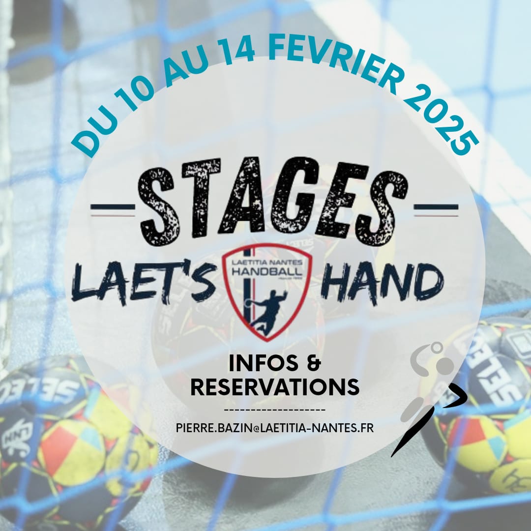 Stage vacances